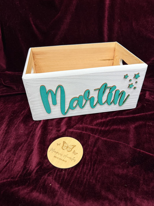 Caja nombre estrellas