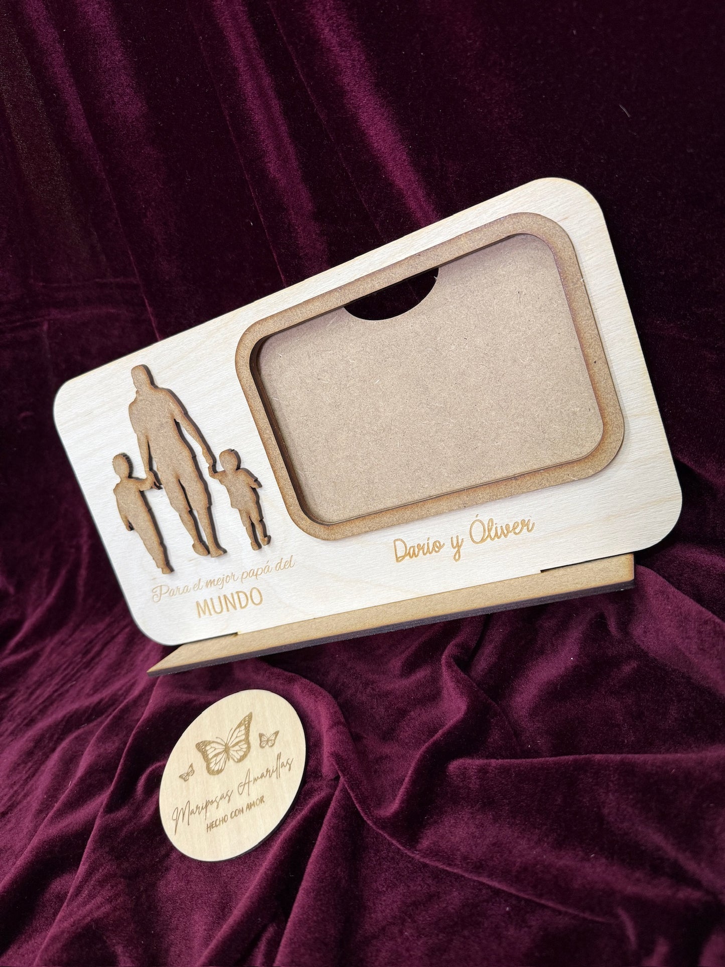 Marco Decorativo “Para el Mejor Papá del Mundo”