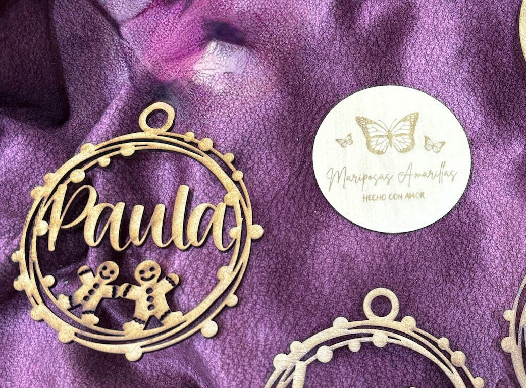 🎄 Bolas de Navidad Personalizadas, Colección Guirnalda Navideña (11 Modelos) 🎄