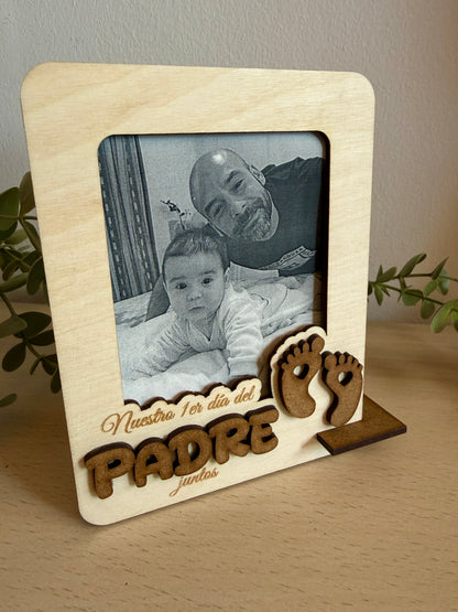 Marco personalizado “Eres mi persona favorita” – Edición Papá