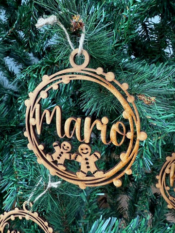🎄 Bolas de Navidad Personalizadas, Colección Guirnalda Navideña (11 Modelos) 🎄