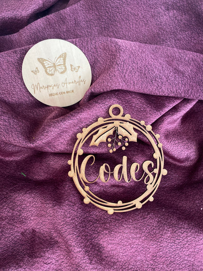 🎄 Bolas de Navidad Personalizadas, Colección Guirnalda Navideña (11 Modelos) 🎄