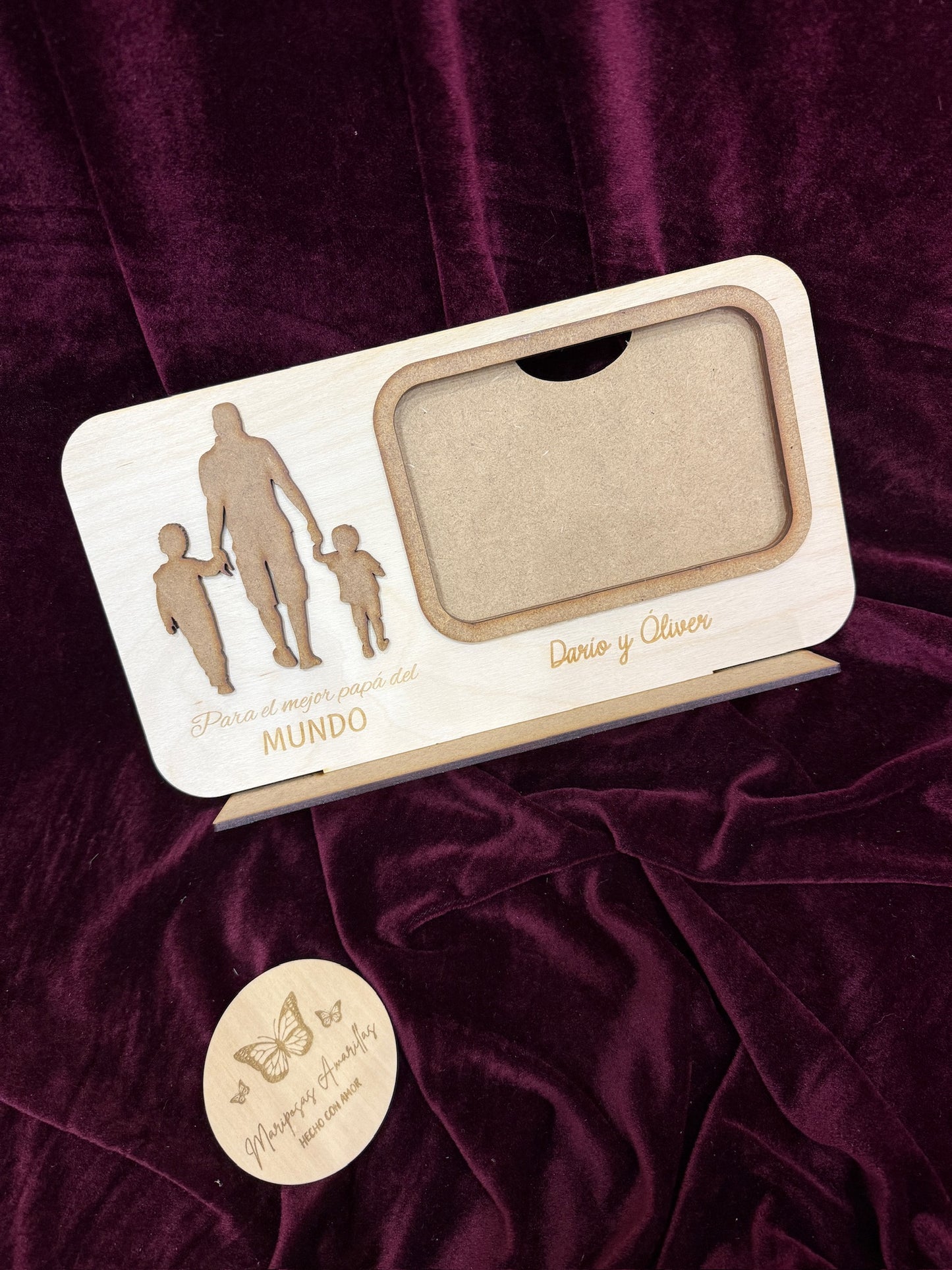 Marco Decorativo “Para el Mejor Papá del Mundo”