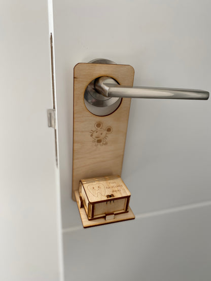 Colgador de puerta del ratón Pérez