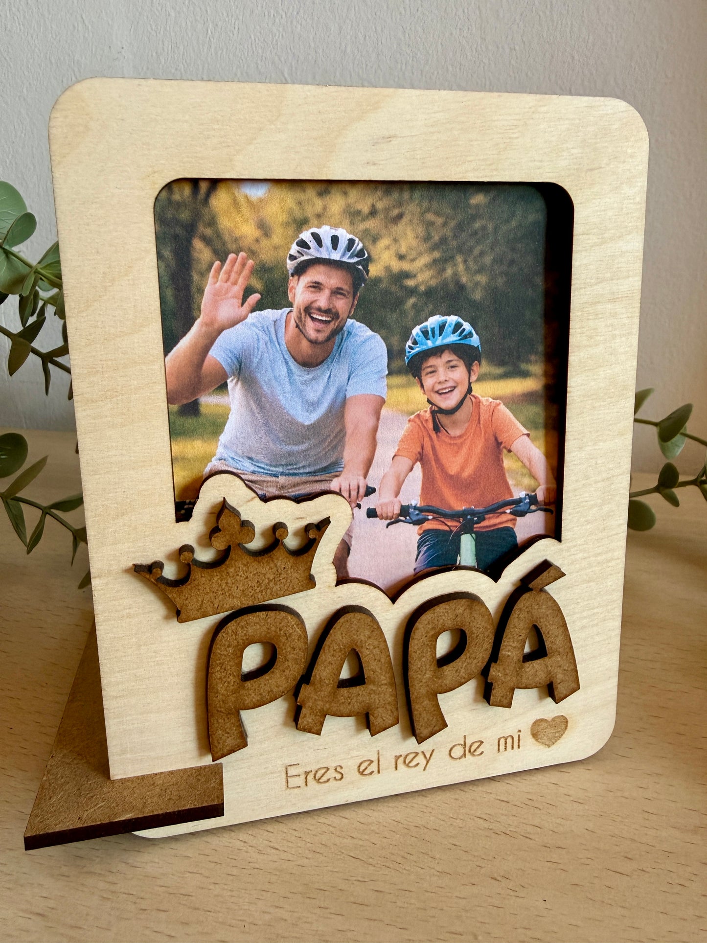 Marco personalizado “Eres mi persona favorita” – Edición Papá