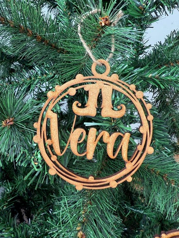 🎄 Bolas de Navidad Personalizadas, Colección Guirnalda Navideña (11 Modelos) 🎄