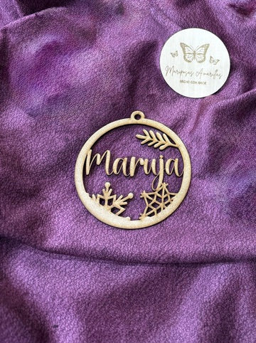 🎄 Bolas de Navidad Personalizadas en Madera MDF 🎄