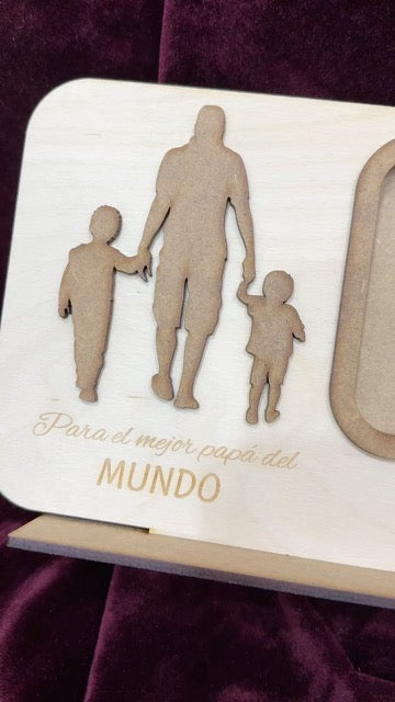Marco Decorativo “Para el Mejor Papá del Mundo”