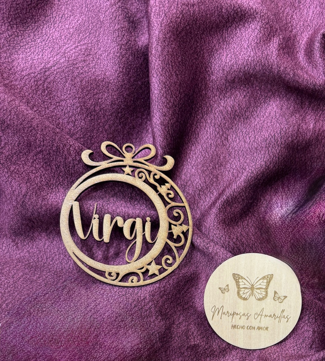 🎄 Bolas de Navidad Personalizadas en Madera MDF 🎄