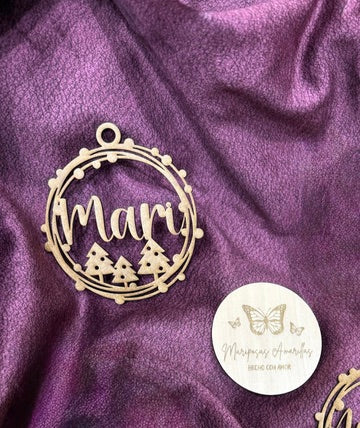 🎄 Bolas de Navidad Personalizadas, Colección Guirnalda Navideña (11 Modelos) 🎄