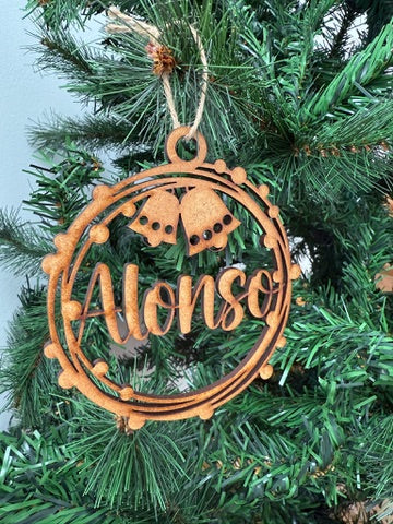 🎄 Bolas de Navidad Personalizadas, Colección Guirnalda Navideña (11 Modelos) 🎄