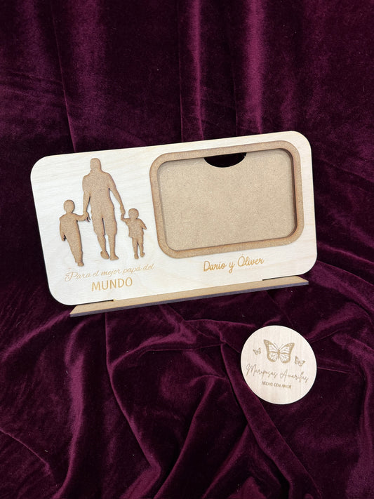 Marco Decorativo “Para el Mejor Papá del Mundo”