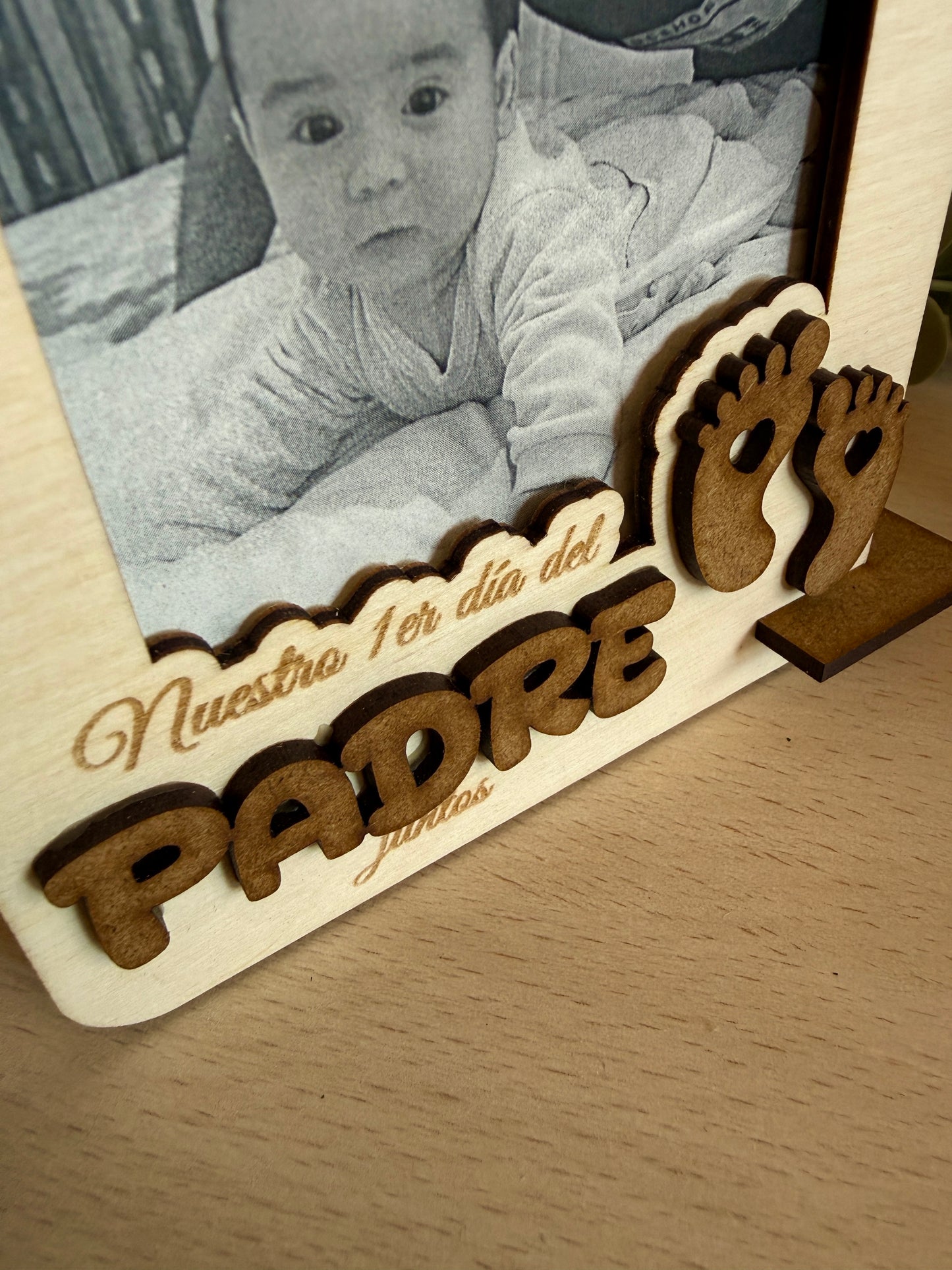 Marco personalizado “Eres mi persona favorita” – Edición Papá