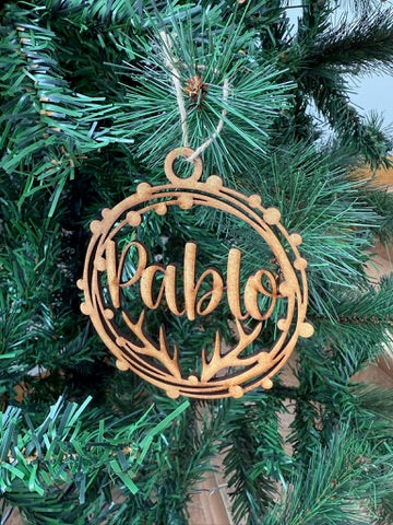 🎄 Bolas de Navidad Personalizadas, Colección Guirnalda Navideña (11 Modelos) 🎄