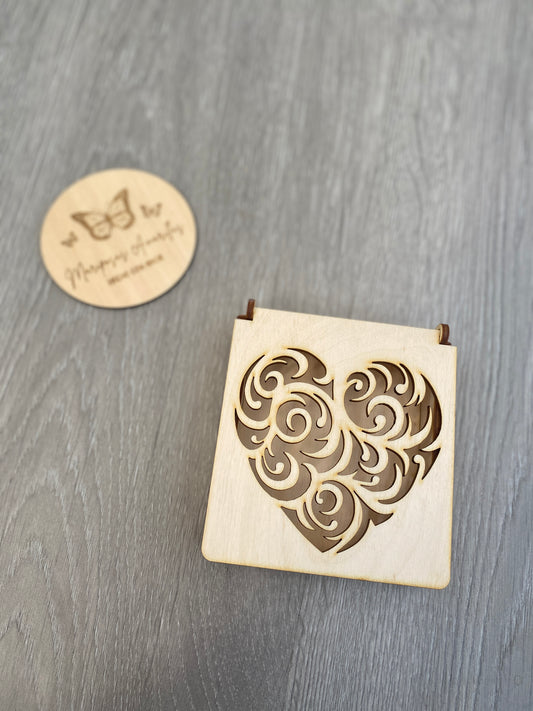 Caja pequeña corazón