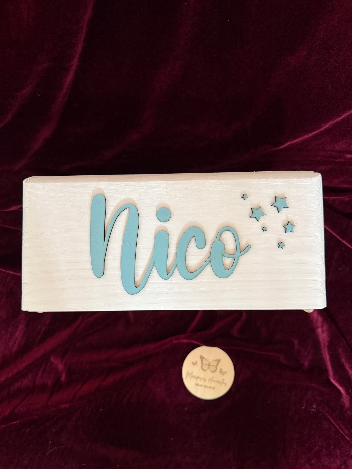 Caja nombre estrellas