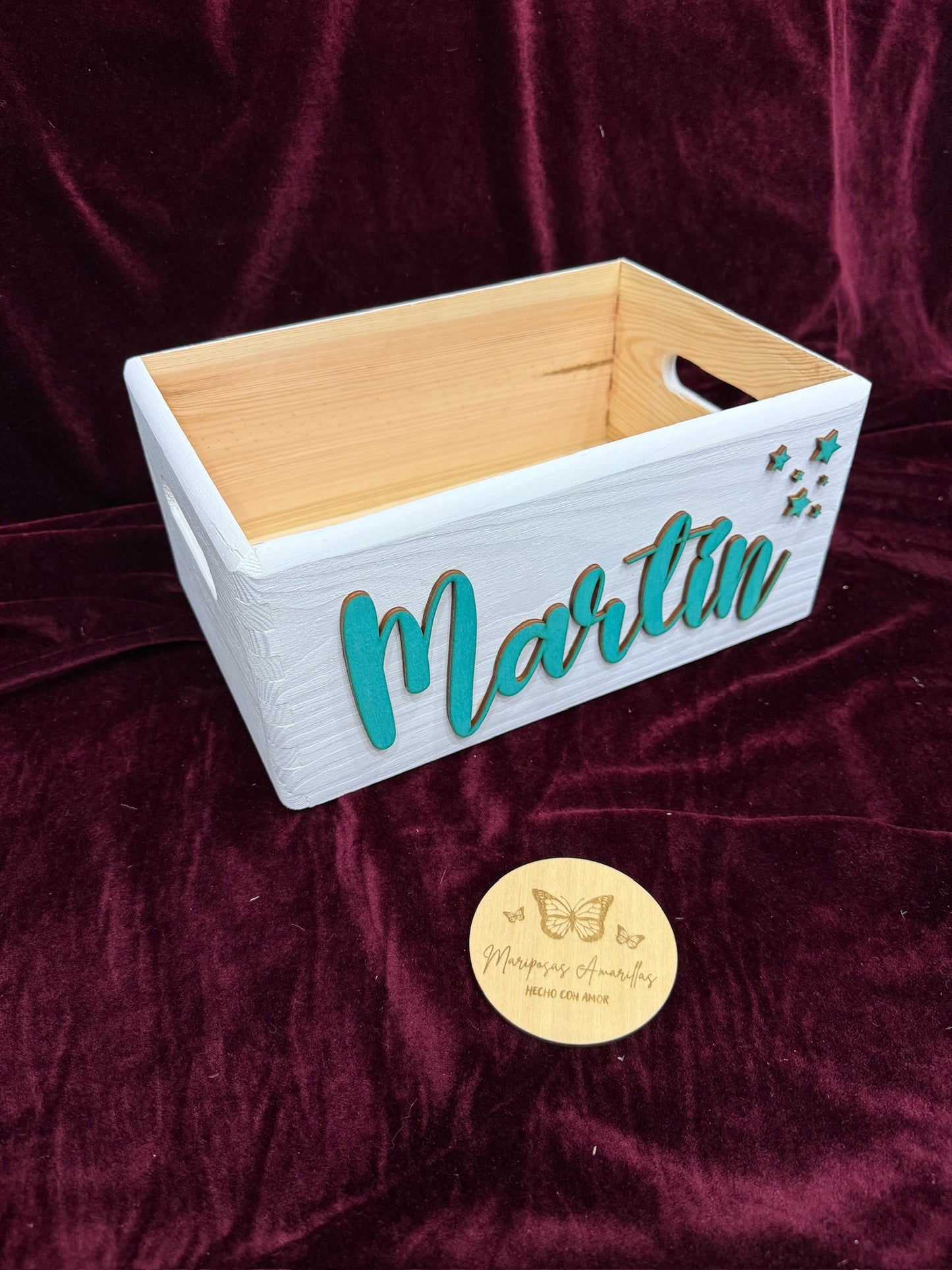 Caja nombre estrellas