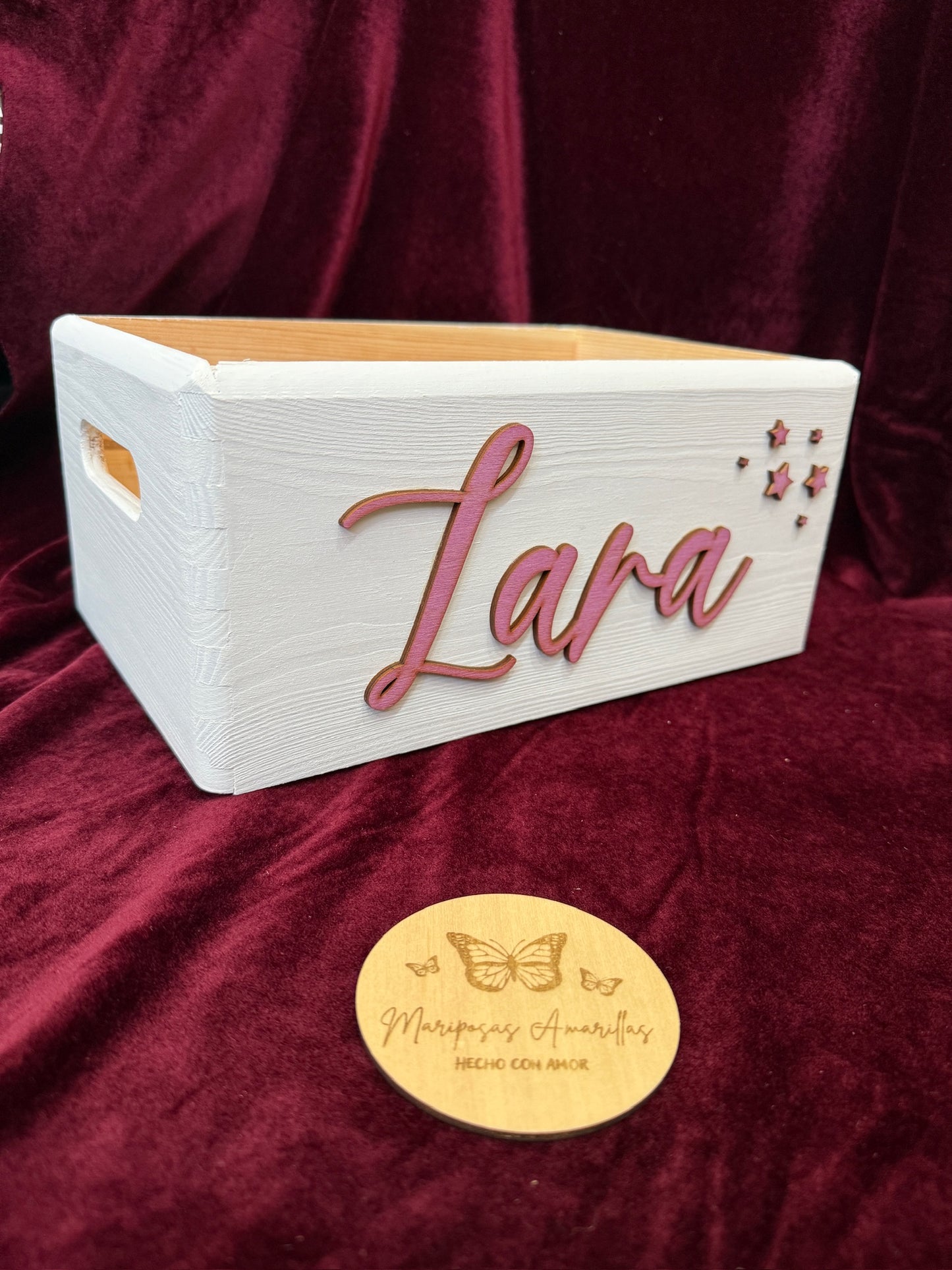 Caja nombre estrellas