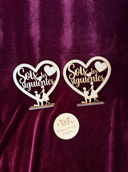 Corazón sois los siguientes