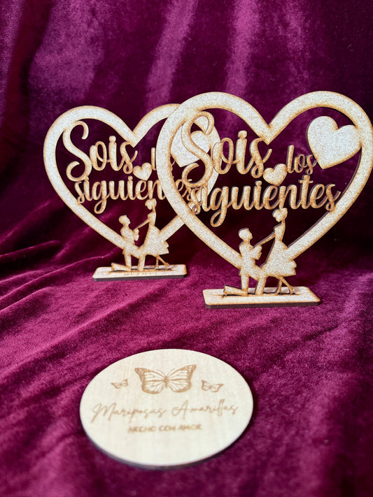 Corazón sois los siguientes