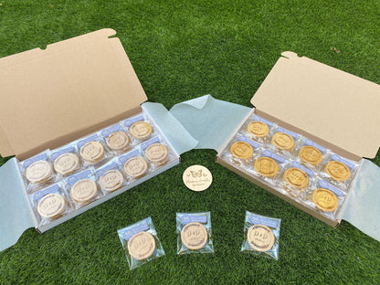 Abridor de bambú con iman boda