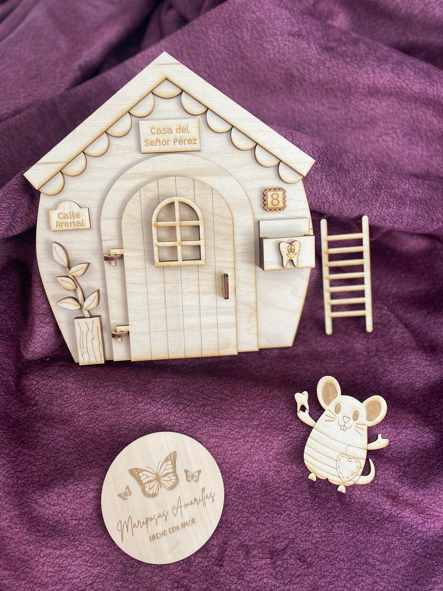 🐭✨ Casita mágica del Señor Pérez