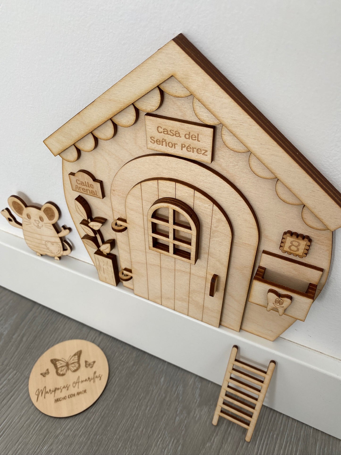 🐭✨ Casita mágica del Señor Pérez