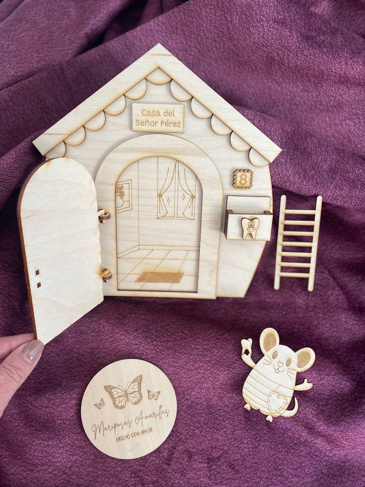 🐭✨ Casita mágica del Señor Pérez