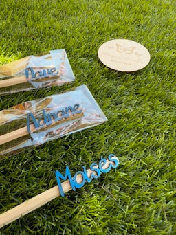Lapiceros personalizados con nombre de colores