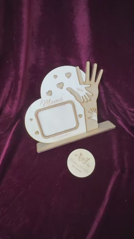 Marco de fotos corazón