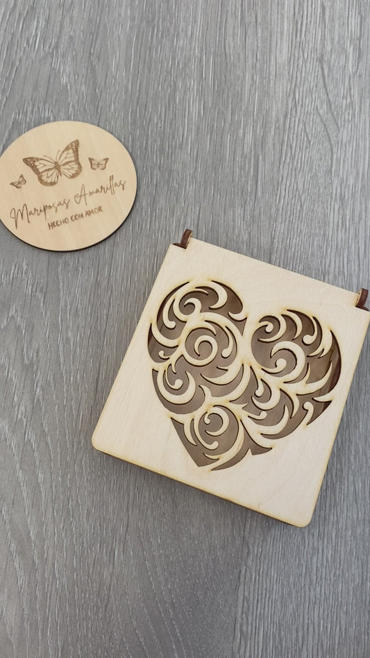 Caja pequeña corazón