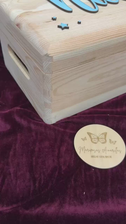 Caja nombre con tapa
