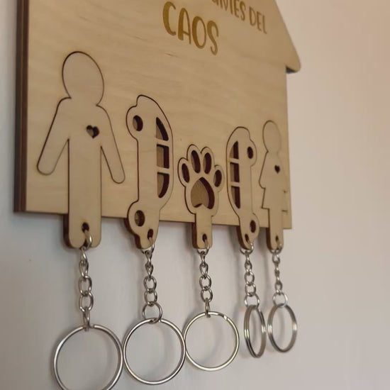 cuelgallaves personalizado madera 6